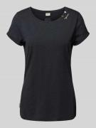 Ragwear T-Shirt in Melange-Optik Modell 'Fllorah' in Anthrazit, Größe ...
