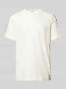 JOOP! Collection T-Shirt mit Strukturmuster Modell 'Bruce' in Offwhite...