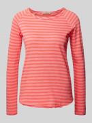 Smith and Soul Longsleeve mit Streifenmuster in Pink, Größe S
