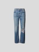 RE/DONE Straight Fit Jeans in Hellblau, Größe 28