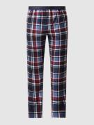 Jockey Pyjama-Hose mit elastischem Bund in Blau, Größe M