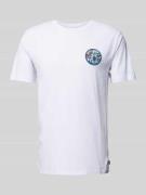 Rip Curl T-Shirt mit Label-Print Modell 'PASSAGE' in Weiss, Größe M