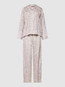 Lauren Ralph Lauren Pyjama mit Paisley-Muster in Offwhite, Größe S