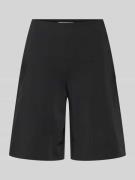 Raffaello Rossi Shorts in unifarbenem Design Modell 'Iska' in Black, G...