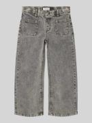 Lil Atelier Jeans mit aufgesetzten Eingrifftaschen Modell 'BELLA' in H...