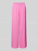 Selected Femme Stoffhose in unifarbenem Design Modell 'TINNI' in Pink,...