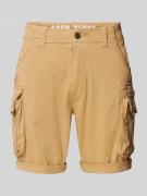 Alpha Industries Regular Fit Cargoshorts mit Label-Stitching Modell 'C...