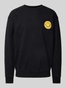MARKET Oversized Sweatshirt Modell 'SMILEY VINTAGE' in Black, Größe S