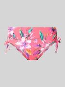 LASCANA Bikini-Hose mit floralem Muster in Pink, Größe 36