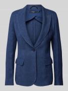 Weekend Max Mara Blazer mit Pattentaschen Modell 'NALUT' in Marine, Gr...