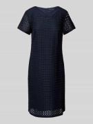 Betty Barclay Knielanges Kleid mit Rundhalsausschnitt in Marine, Größe...