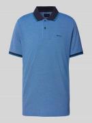 Gant Slim Fit Poloshirt mit Label-Stitching in Royal, Größe S