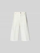 Victoria Beckham Cropped Jeans im 5-Pocket-Design in Weiss, Größe 24