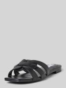 Steve Madden Slides im unifarbenen Design Modell 'VCAY' in Black, Größ...