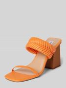 Steve Madden Sandalette mit Blockabsatz Modell 'RAVER' in Orange, Größ...