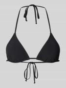 Barts Bikini-Oberteil mit Neckholder Modell 'SOLID' in Black, Größe 38