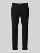 Jack & Jones Slim Fit Hose mit Gürtelschlaufen Modell 'MARCO' in Black...