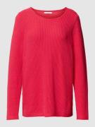 Brax Strickpullover mit Label-Detail Modell 'STYLE.LESLEY' in Pink, Gr...