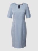 Christian Berg Woman Selection Knielanges Kleid mit Strukturmuster in ...