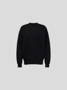 VTMNTS Oversized Sweatshirt mit Label-Stitching in Black, Größe L