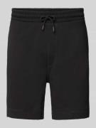 BOSS Orange Shorts mit Label-Patch Modell 'Sewalk' in Black, Größe S