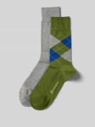 Burlington Socken mit elastischem Rippenbündchen im 2er-Pack Modell in...
