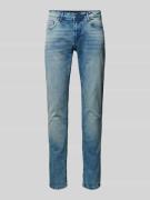 CARS JEANS Slim Fit Jeans mit Label-Detail Modell 'BLAST' in Blau, Grö...