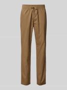 Matinique Hose mit Tunnelzug Modell 'barton' in Khaki, Größe S