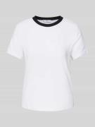 Mango T-Shirt mit Rundhalsausschnitt Modell 'DOLORES' in Weiss, Größe ...