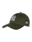 New Era Basecap mit Yankees-Stickerei in Oliv, Größe One Size