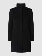 Esprit Collection Mantel aus Wollmischung in Black, Größe XS
