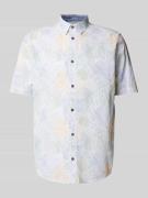 Tom Tailor Freizeithemd mit floralem Muster in Weiss, Größe S