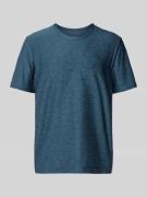 Joy T-Shirt in melierter Optik Modell 'VITUS' in Ocean, Größe 48