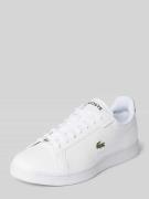 Lacoste Sneaker aus Leder-Mix Modell 'CARNABY PRO' in Weiss, Größe 41