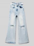 Blue Effect Wide Leg Jeans in Hellblau, Größe 146
