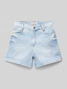 Blue Effect Jeansshorts im Used-Look in Hellblau, Größe 146