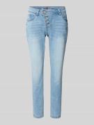Buena Vista Slim Fit Jeans mit asymmetrischer Knopfleiste Modell 'Mali...
