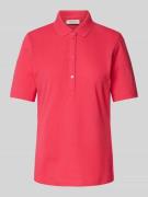 MAERZ Muenchen Poloshirt mit Knopfleiste in Pink, Größe 38