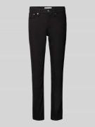s.Oliver RED LABEL Slim Fit Jeans im 5-Pocket-Design in Black, Größe 3...