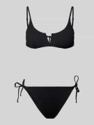 Shiwi Bikini mit Schleifen-Details Modell 'Leah' in Black, Größe 36