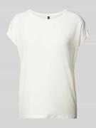 Vero Moda T-Shirt mit Kappärmeln Modell 'AVA' in Weiss, Größe L