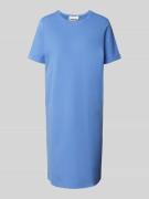Armedangels T-Shirt-Kleid aus Viskose-Mix Modell 'MAAILANA' in Blau, G...