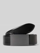 Lloyd Men's Belts Ledergürtel mit Klickverschluss in Black, Größe 95