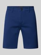 Blend Regular Fit Shorts mit Eingrifftaschen in Blau, Größe S