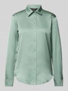 Lauren Ralph Lauren Bluse in unifarbenem Design in Mint, Größe XL