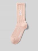 Armedangels Socken aus Bio-Baumwoll-Mix Modell 'SAAMUS BOLD' in Rosa, ...