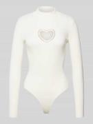 Guess Body mit Cut Out Modell 'HEART' in Weiss, Größe XS