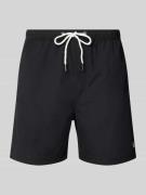 Bruun & Stengade Regular Fit Badehose mit Label-Detail Modell 'BAHIA' ...