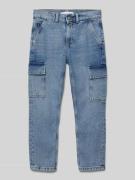 Calvin Klein Jeans Regular Fit Jeans mit Label-Patch Modell 'ICONIC' i...