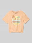 Levi’s® Kids T-Shirt mit Logo-Print Modell 'SUNRISE' in Apricot, Größe...